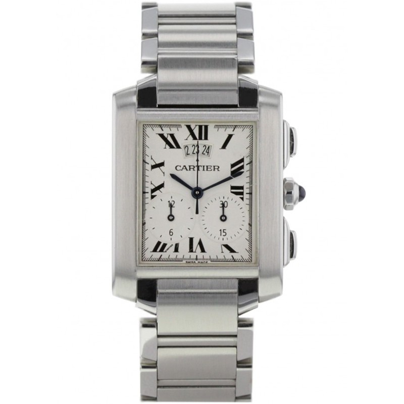 montre cartier tank francaise chrono