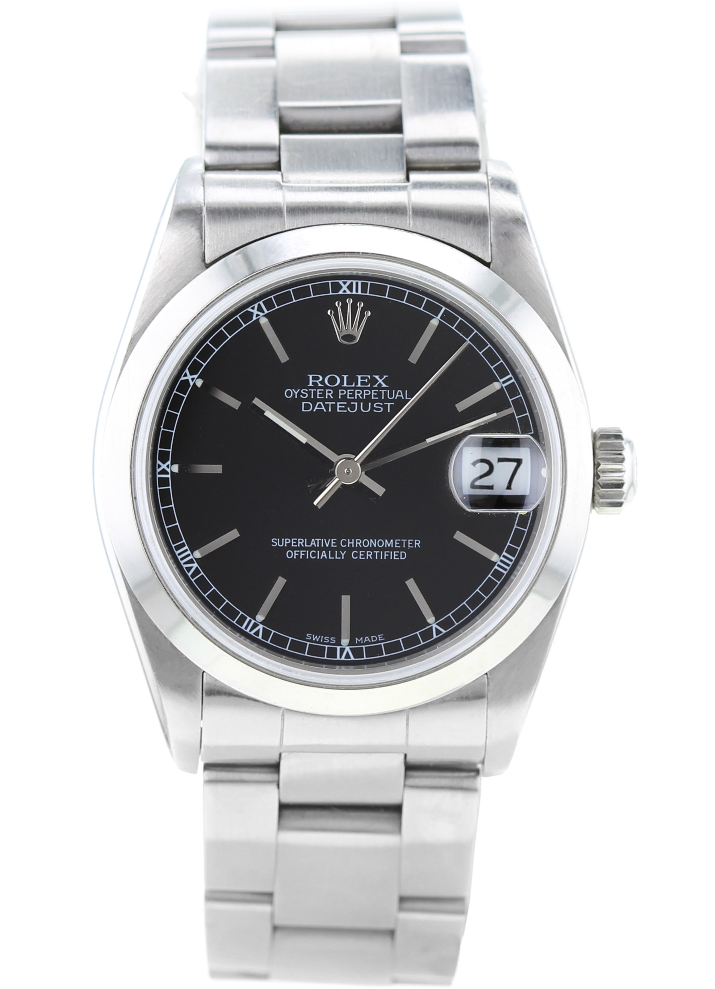 rolex oyster perpetual datejust 1999