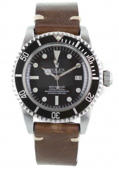 sea dweller leather strap