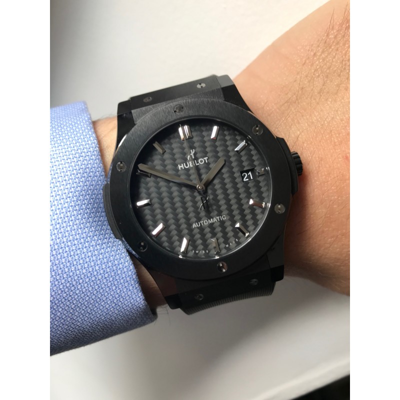 hublot black magic fusion