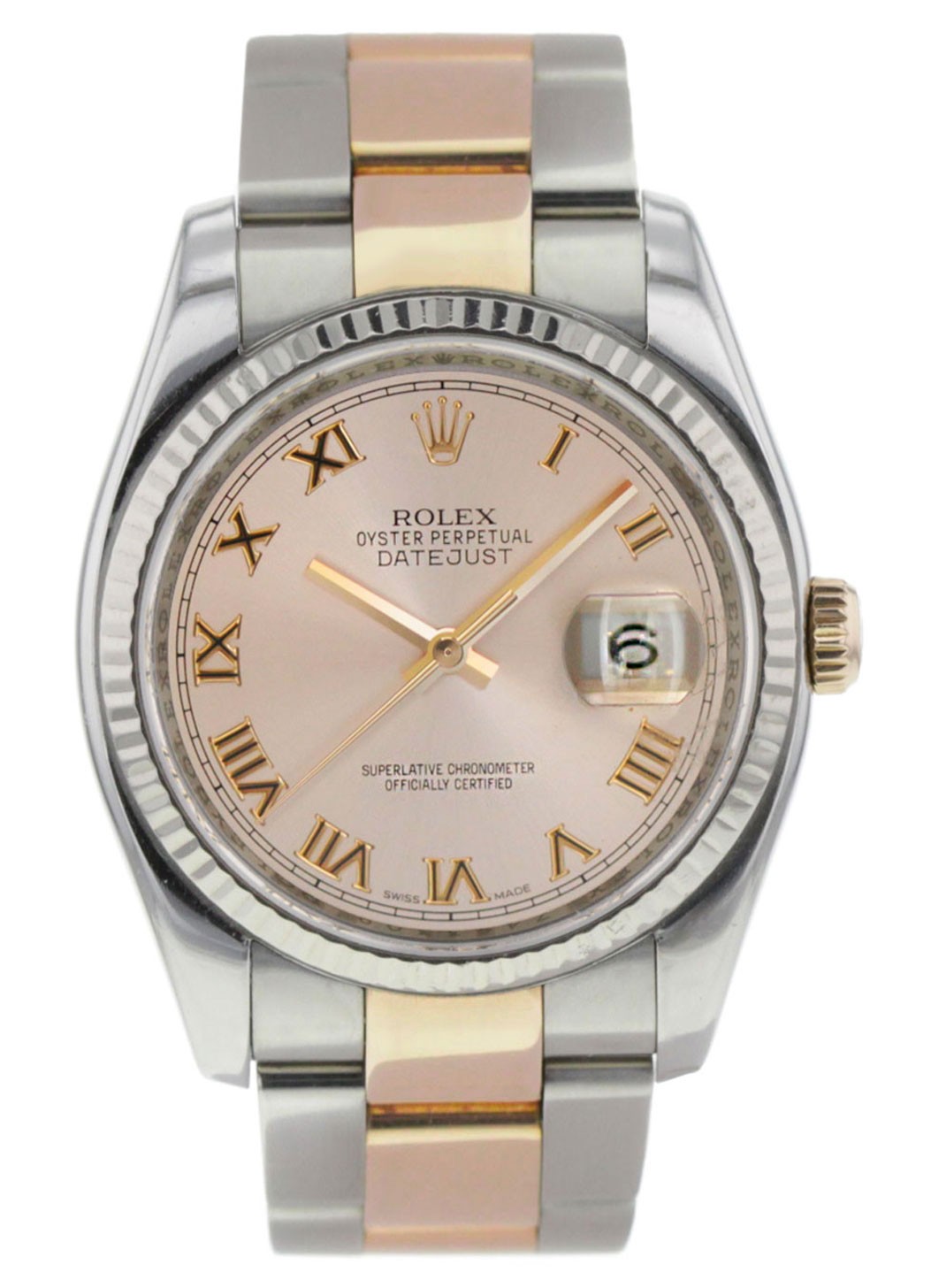Rolex store datejust acier