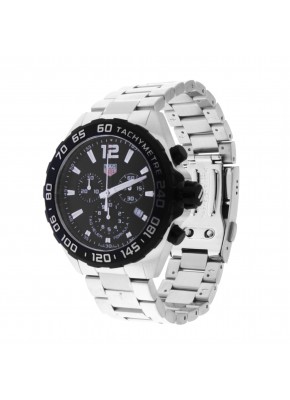  Formula 1 Quartz Chronograph 43mm 200M Black Dial Full Steel CAZ1010 CAZ1010.BA0842