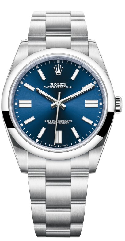 Oyster rolex deals blue