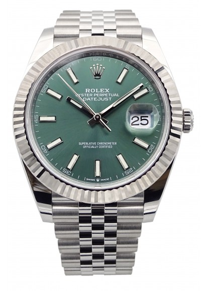 Rolex Datejust 41 Green Mint NEW 126334 Rolex Datejust 41 Green Mint NEW 126334