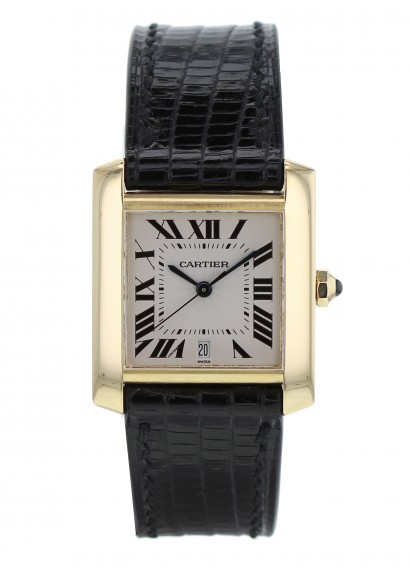 montre cartier tank francaise femme