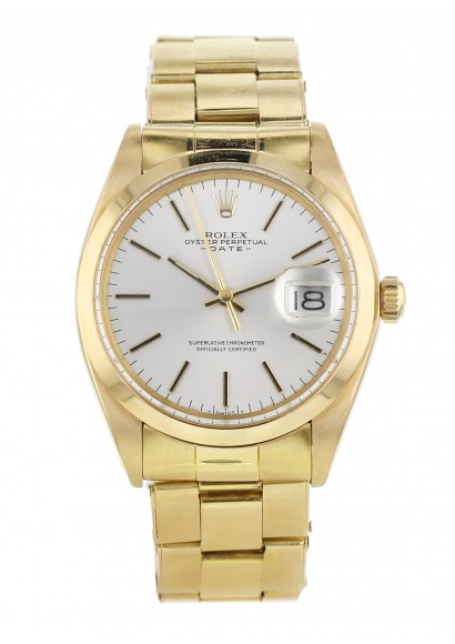 gold rolex oyster perpetual date
