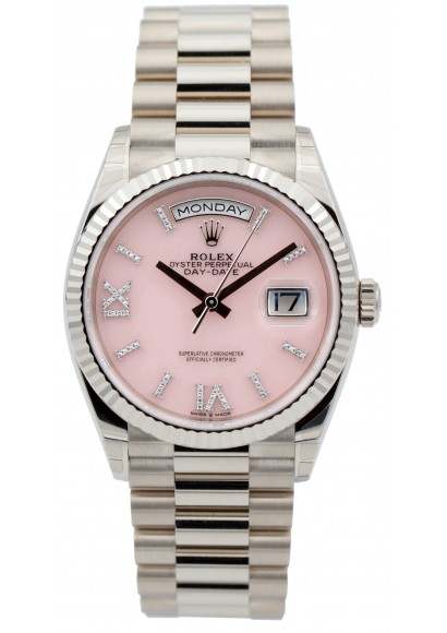 Rolex Day-date 36mm Opal dial unworn 128239