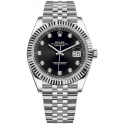 Rolex Rolex datejust 41 black dial 126334