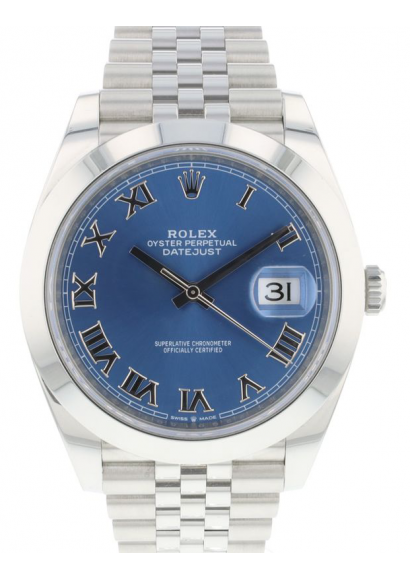 Rolex datejust 41 Azzuro 126300