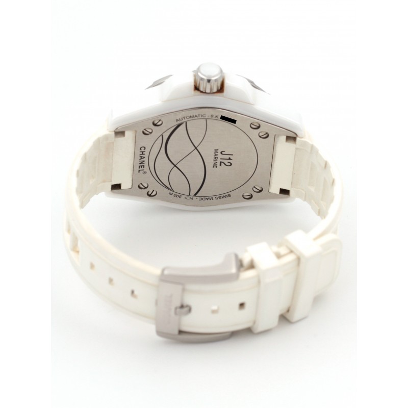 Chanel J12 Marine White Ceramic Ladies Watch H2560 845960007559