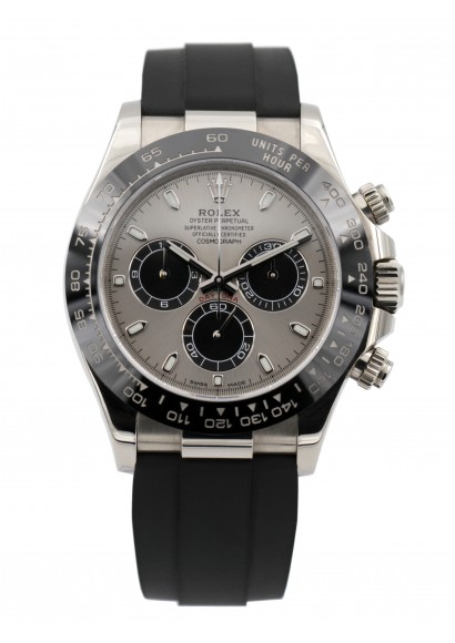 Rolex Daytona 18k White Gold Full 116519LN