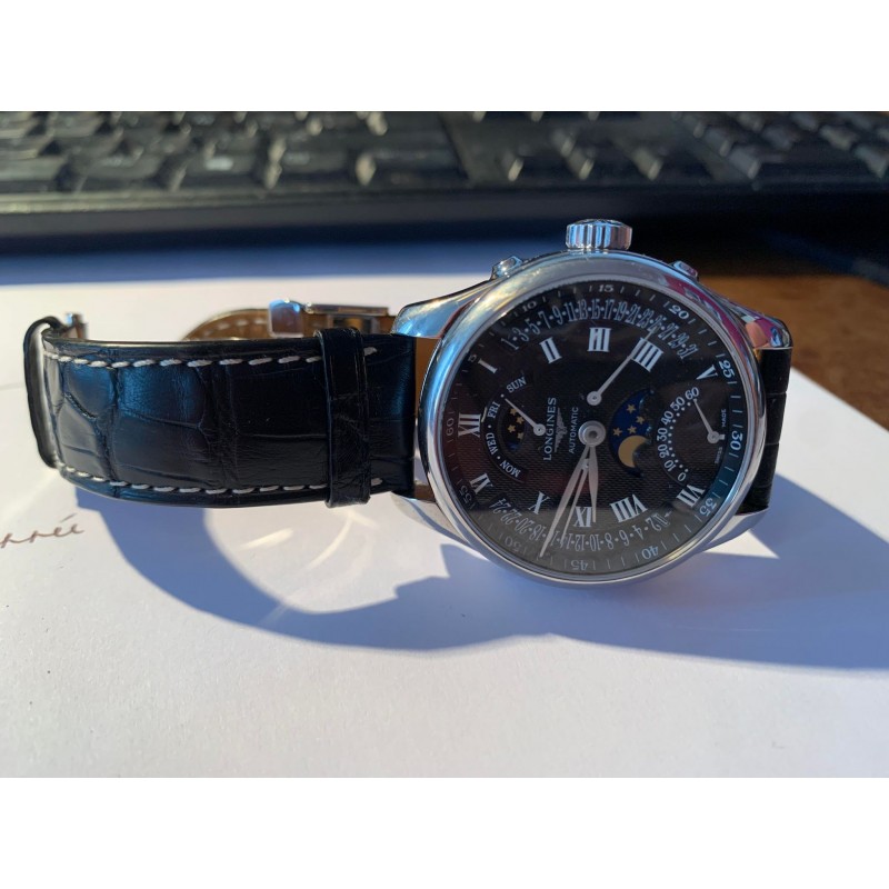 Longines Master collection r trograde phase de lune L2.738.4.51.8