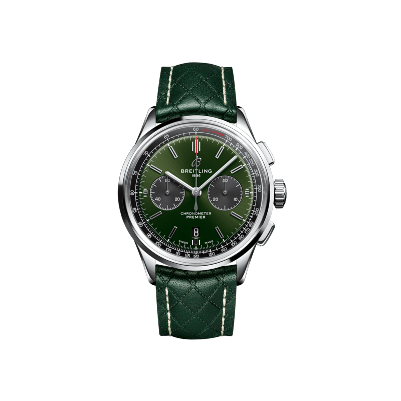 Breitling Premier B01 for Bentley racing green AB0118A11L1X1 Breit