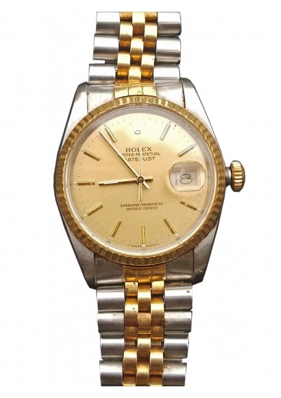  Montre rolex datejuste en or et acier 