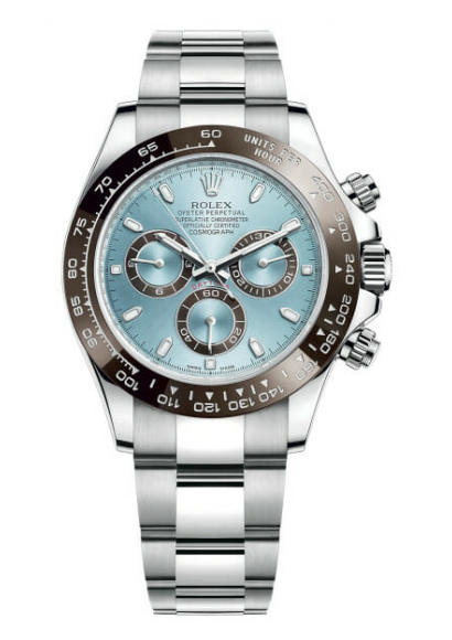  Daytona Platino Ice blue Dial 116506