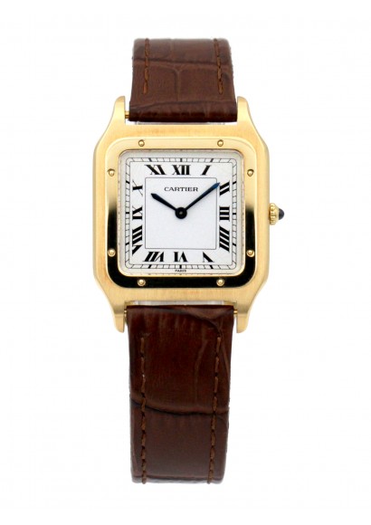 Cartier Santos Dumont Ultra Thin manual 18K 9605 9605 Cartier Santos