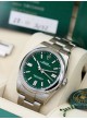 Rolex Oyster Perpetual green new 124300