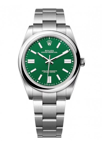 Rolex Oyster Perpetual green new 124300 Rolex Oyster Perpetual green new 124300