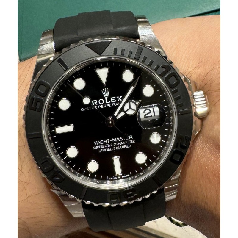 Yachtmaster 42 white gold online