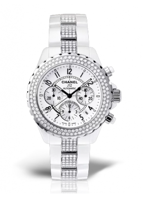  J12 Chrono diamant H1707 H1707