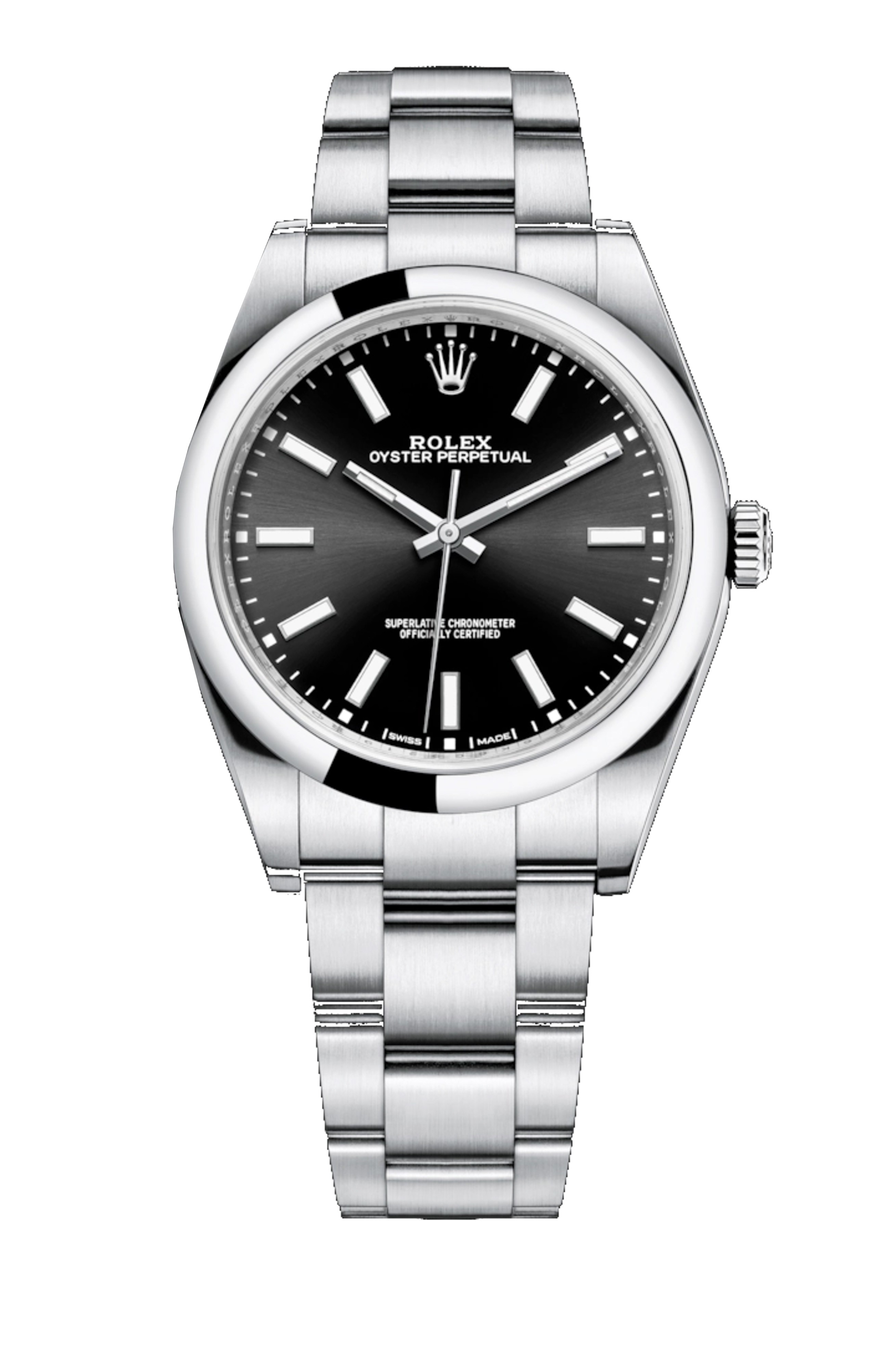 rolex op 34 black