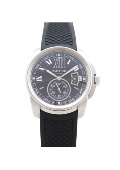 cartier calibre rubber strap