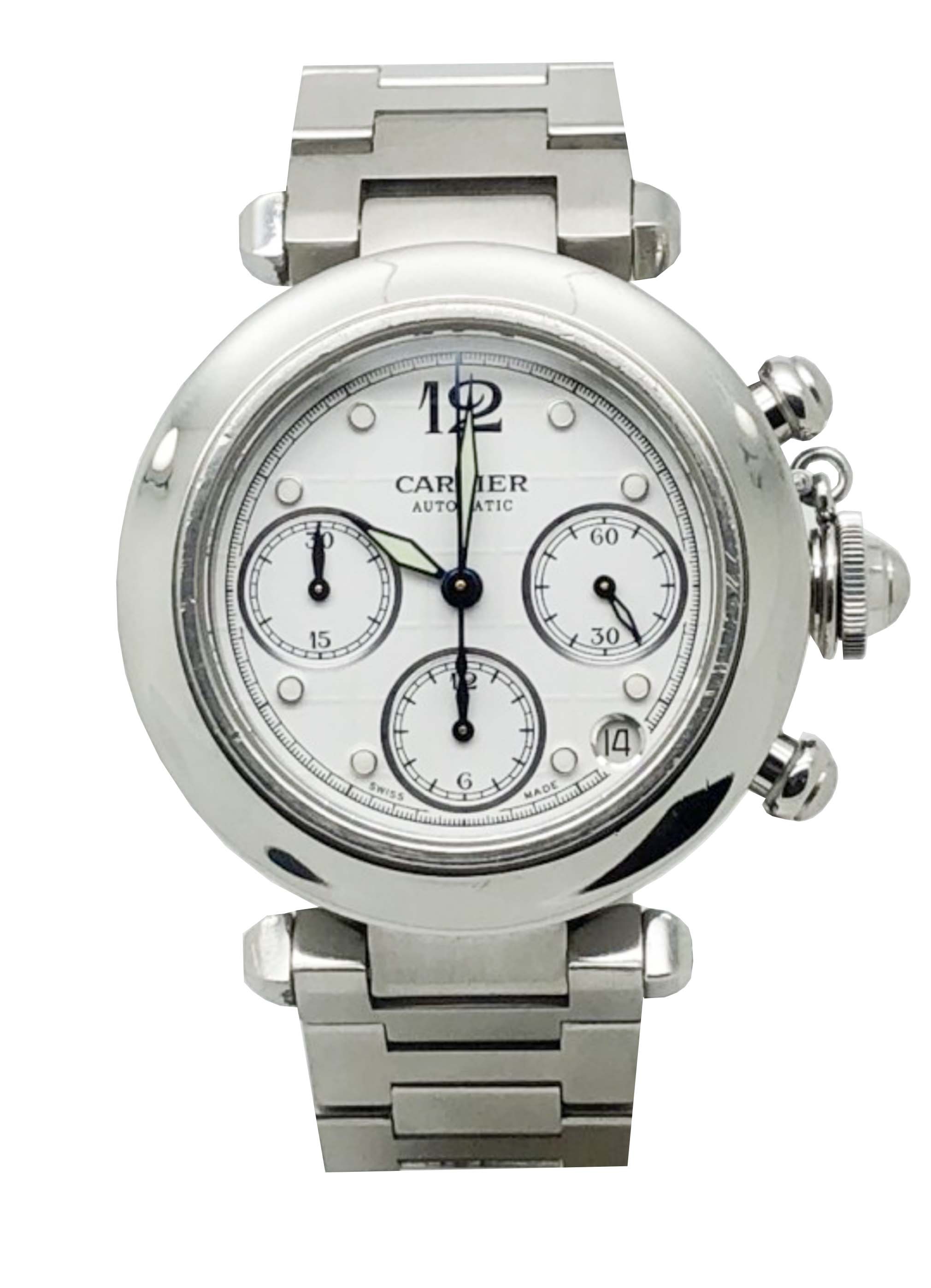 Cartier Pasha Chronograph 2412 4554 