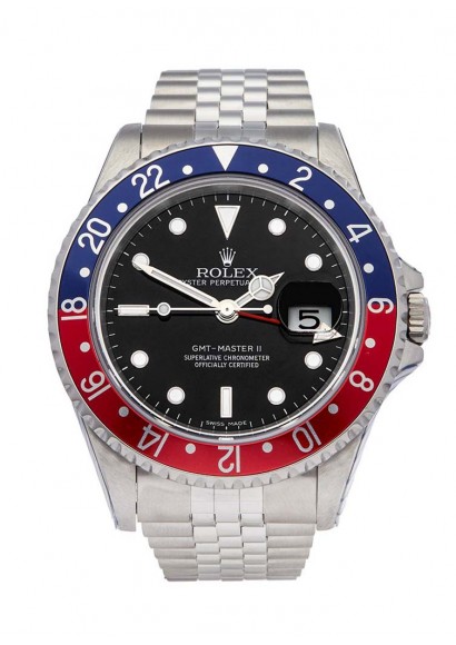 Часы Rolex GMT-Master II 16710 Pespi бу 