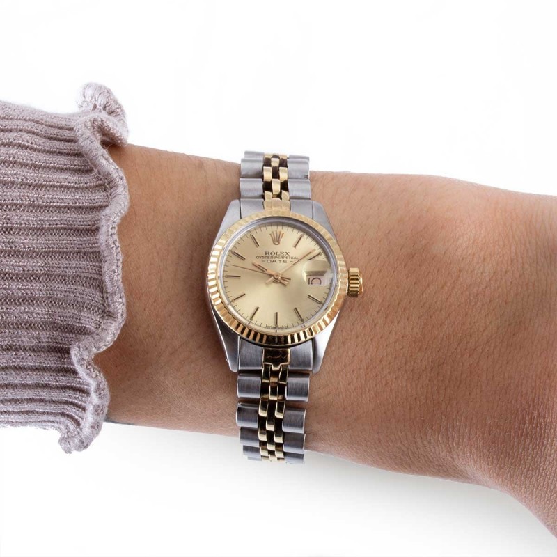 Ladies oyster outlet perpetual date