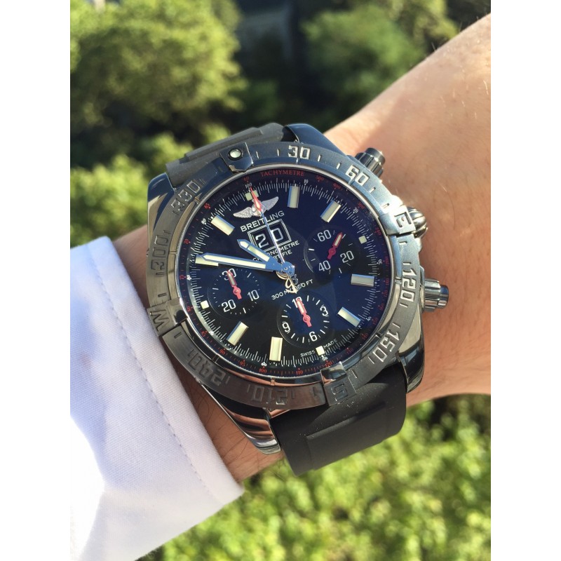 breitling blackbird blacksteel
