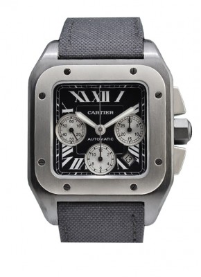  Santos 100 XL Chronograph Carbone x Titanium 3104