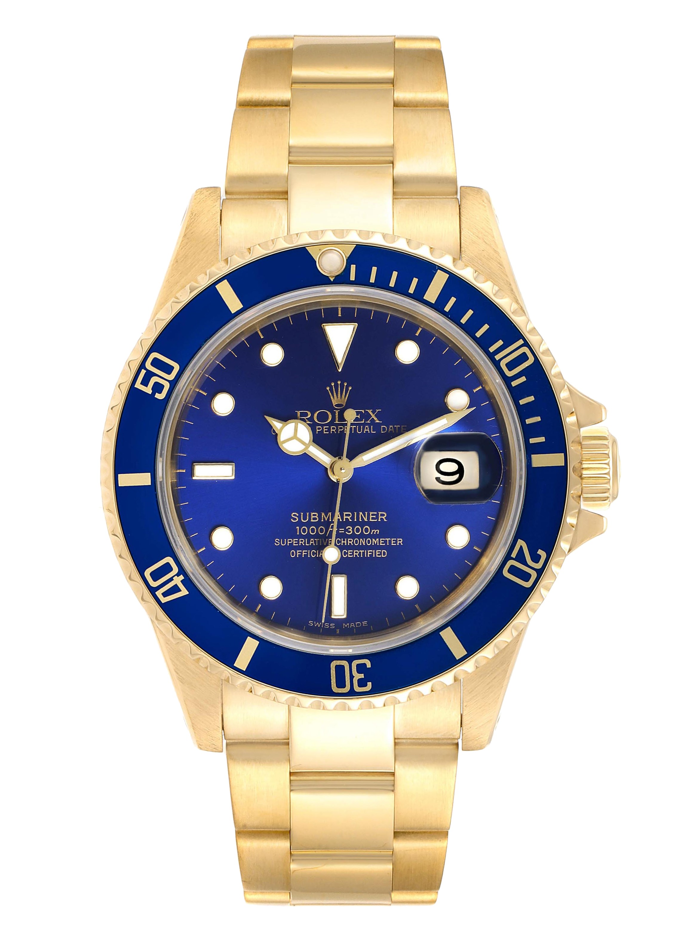 Часы Rolex Submariner 16618 бу оригинал 