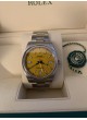  Oyster Perpetual 124300 - 41mm NEW - Yellow dial