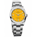  Oyster Perpetual 124300 - 41mm NEW - Yellow dial