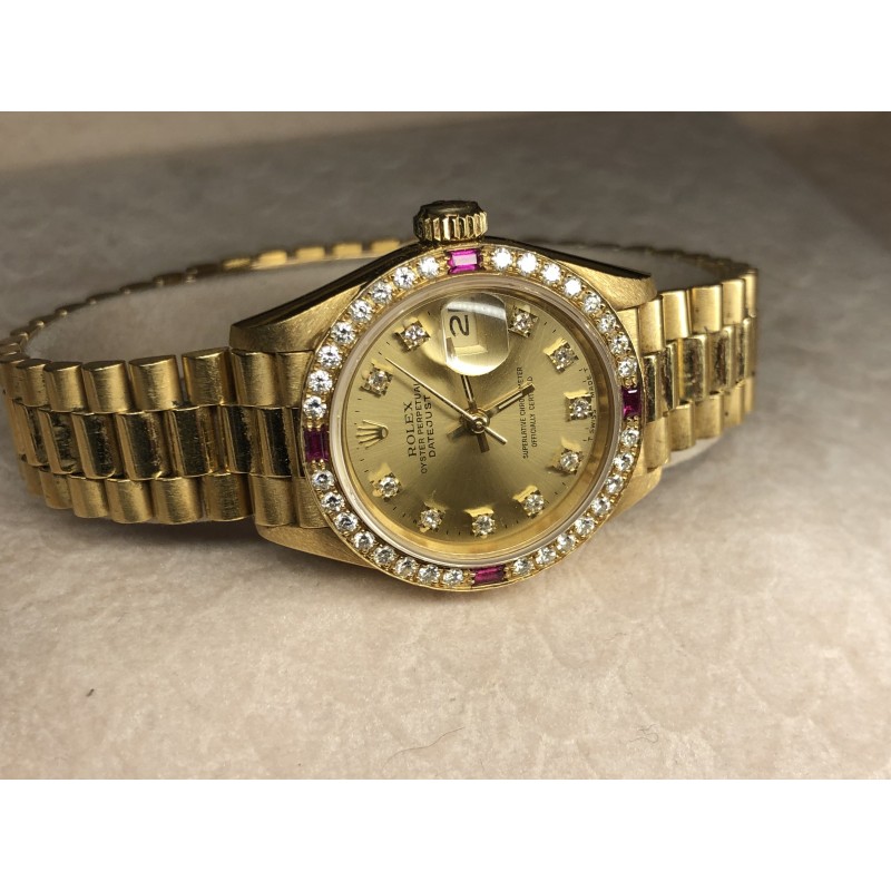 rolex swarovski watch