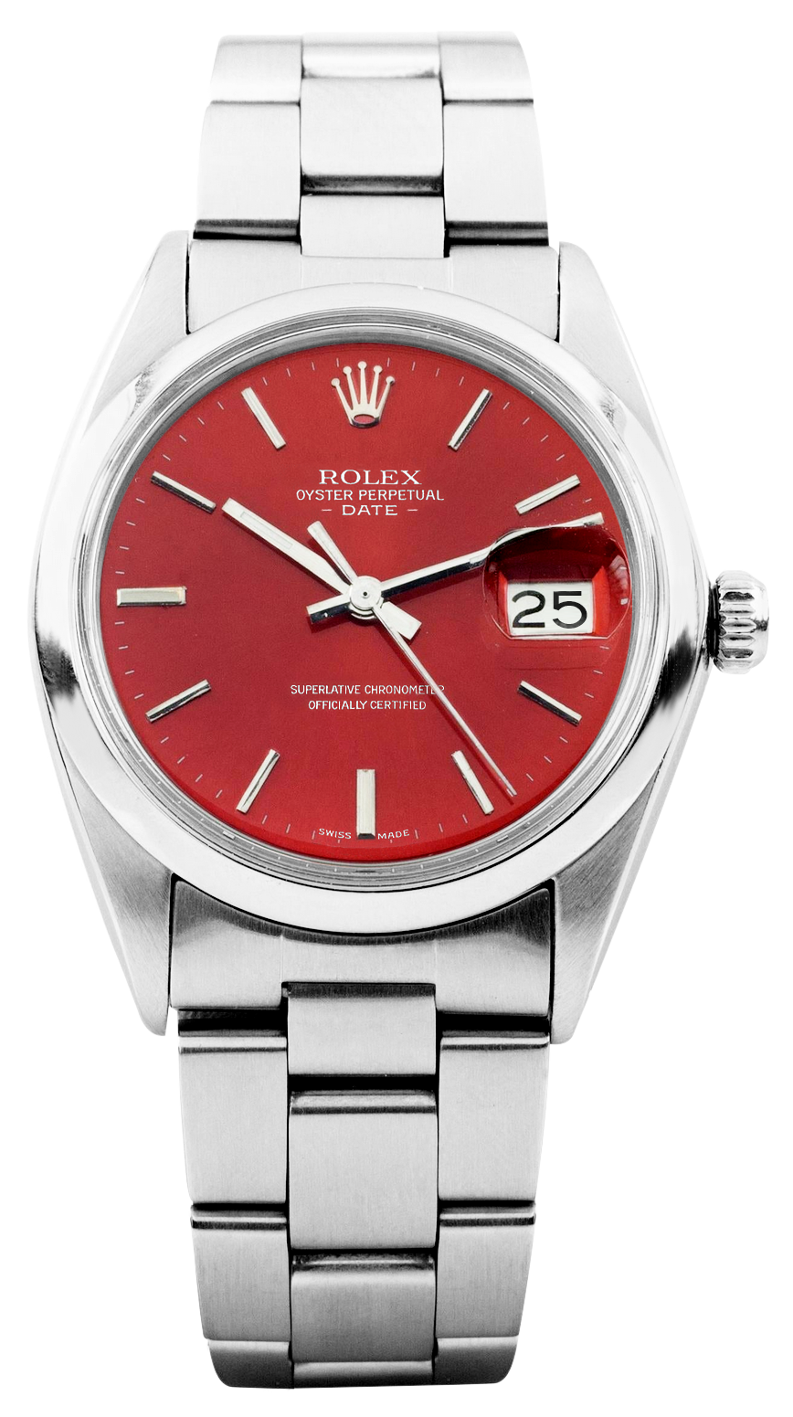 rolex oyster perpetual datejust red