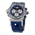 HYSEK Abyss Chronograph Titanium AB4402T12 NEW