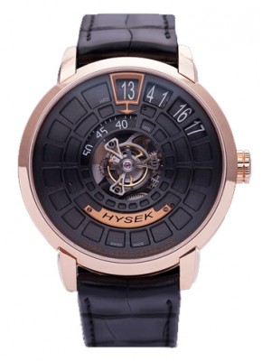 HYSEK IO Tourbillon Jumping Hours IO4527R02 NEW