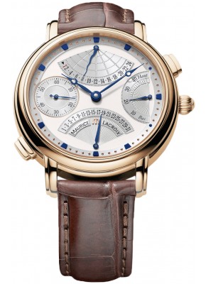 Maurice Lacroix Masterpiece Double Retrograde MP7018-PG101-930 NEW