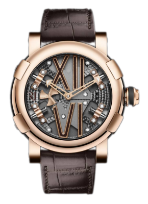 Romain Jerome Steampunk Auto Full Red RJ.T.AU.SP.003.04 NEW