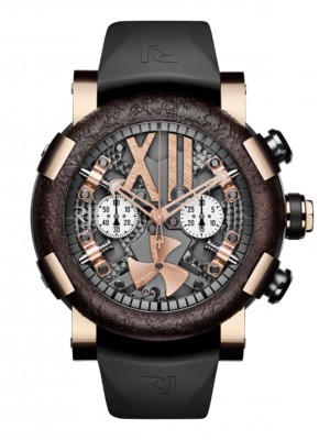 Romain Jerome Steampunk Red Chrono RJ.T.CH.SP.003.01 NEW