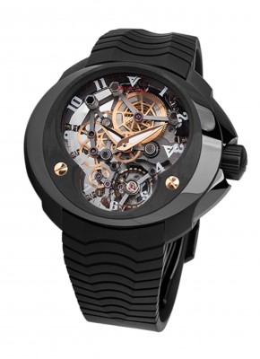 Franc Vila Skeleton Suspended 18E.CER.BLACK​​​​​​​ NEW