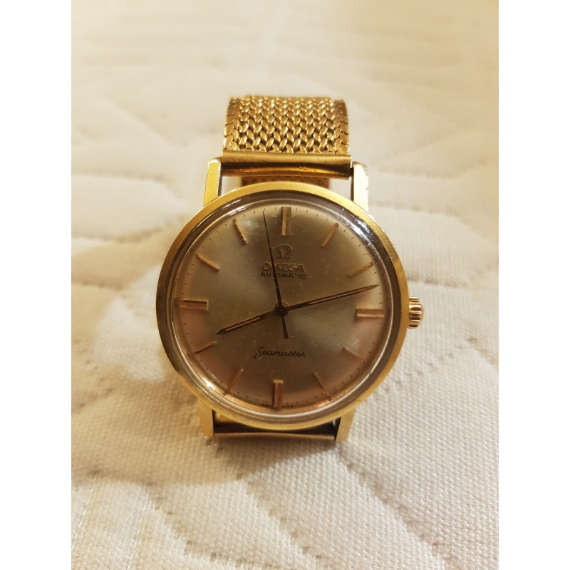 Omega Seamaster Vintage 18k 5452 Omega Seamaster