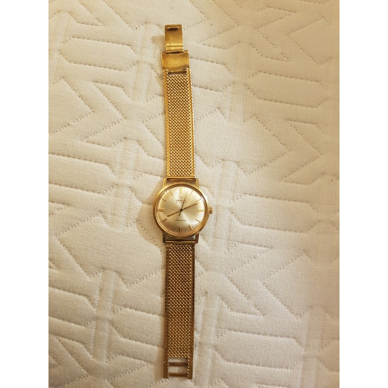 Omega Seamaster Vintage 18k 5452 Omega Seamaster