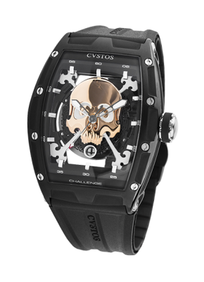  Inkvaders Jetliner Skull GT Black Steel and Titanium CV15049CHJGTISAN000CTLE1RU NEW