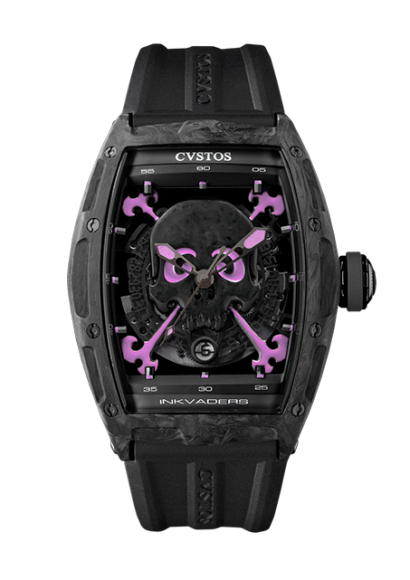 Inkvaders Skull Black Forged Honolulu Purple NEW Inkvaders Skull Black Forged Honolulu Purple NEW