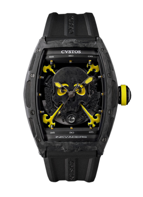  Inkvaders Skull Black Forged Honolulu Yellow NEW