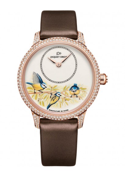 Jaquet Droz Les Ateliers d'Art Petite Heure Minute Enamel Painting 35mm J005003501 Jaquet Droz Les Ateliers d'Art Petite Heure Minute Enamel Painting 35mm J005003501