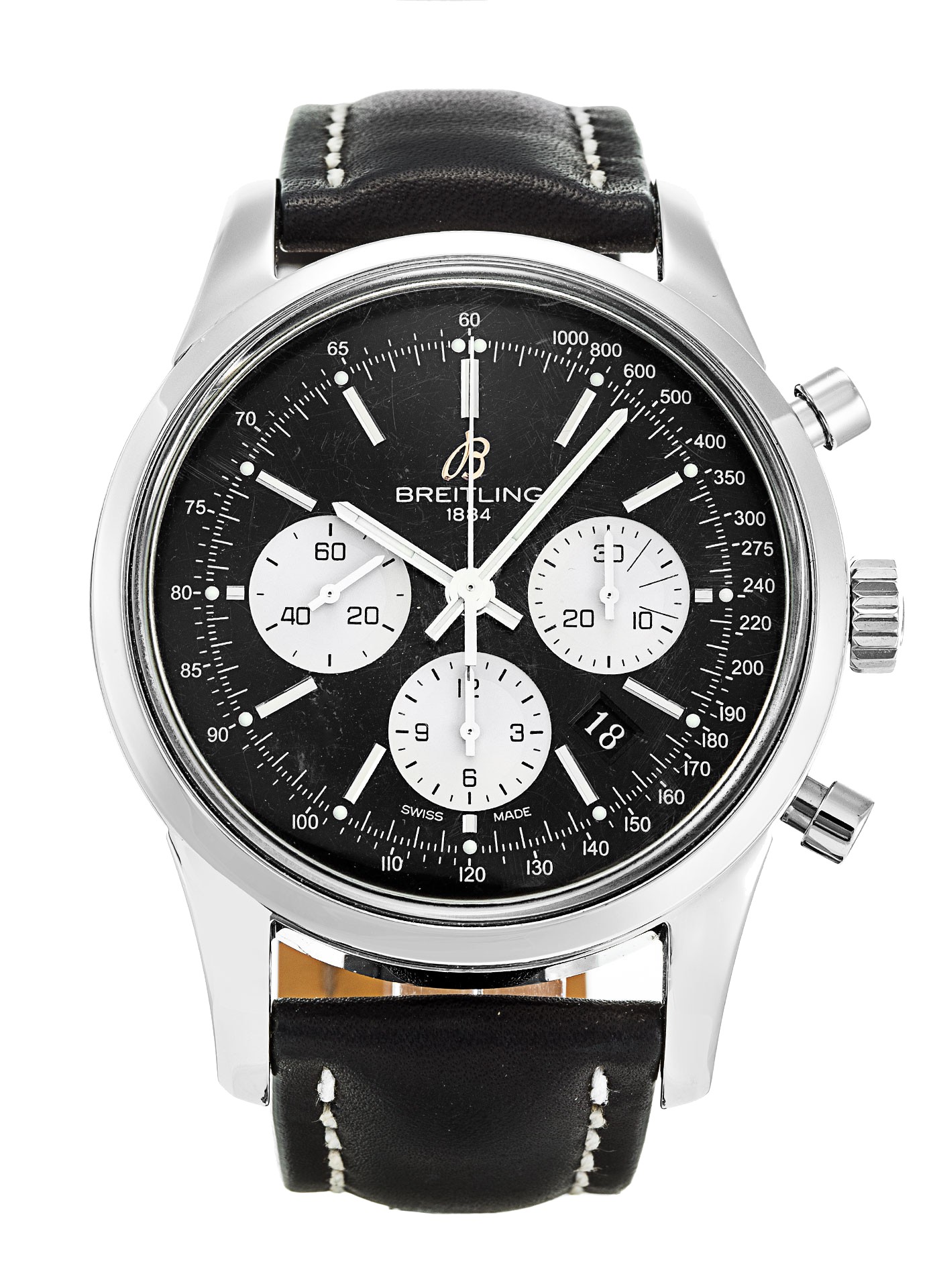 Breitling transocean deals chronograph unitime