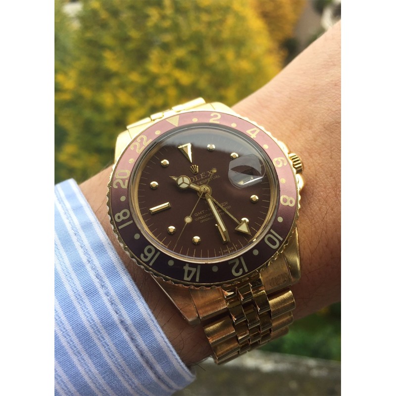 rolex gmt master chocolate